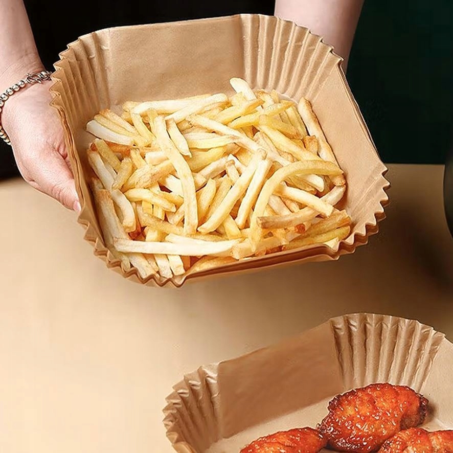 WKŁAD DO AIR FRYER PAPIER WKŁADY PAPIEROWE DO FRYTKOWNICY BEZTŁUSZCZOWEJ