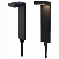 2X LAMPA SOLARNA OGRODOWA LED WBIJANA SŁUPEK CZUJNIK ZMIERZCHU OGRÓD 55CM
