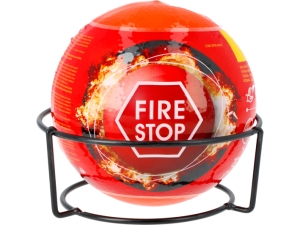DREL Feuerlöschkugel für Zuhause, Werkstatt, Auto, Pulver 0,5 kg