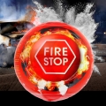 Feuerlöschkugel 4 KG - Pulver A B C - für Zuhause, Werkstatt, Auto-Pulverfeuerlöscher