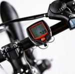 LICZNIK ROWEROWY WODOODPORNY PREDKOŚCIOMIERZ LCD PRĘDKOŚĆ ZEGAR 15 FUNKCJI