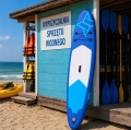 DESKA SUP PADDLE BOARD DO PŁYWANIA POMPOWANA STAND UP + AKCESORIA 350 CM