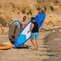 DESKA SUP PADDLE BOARD DO PŁYWANIA POMPOWANA STAND UP + AKCESORIA 350 CM