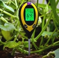KWASOMIERZ TESTER GLEBY ZIEMI PODŁOŻA PH 4W1 MIERNIK TEMPERATURA WBIJANY
