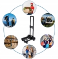 WÓZEK TRANSPORTOWY ZAKUPOWY NA ZAKUPY SKŁADANY TELESKOPOWA RĄCZKA 40KG