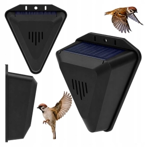 Solarbetriebenes Tierabwehrgerät für Schädlinge, Vögel, Stare, Tauben, Vögel