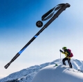KIJ KIJEK TREKINGOWY REGULOWANY 65-135cm DO CHODZENIA NORDIC WALKING LASKA