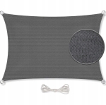 ŻAGIEL PRZECIWSŁONECZNY PARASOL OGRODOWY ZACIENIACZ PROSTOKĄT MARKIZA 3X3M