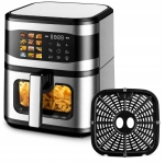 FRYTKOWNICA BEZTŁUSZCZOWA AIR FRYER 8L FRYTKOWNICA 1700W 12 PROGRAMÓW MOCNA