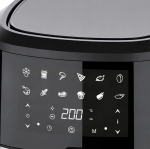 FRYTKOWNICA BEZTŁUSZCZOWA AIR FRYER 6L FRYTOWNICA 1500W 12 PROGRAMÓW MOCNA