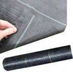 AGROWŁÓKNINA 140G 1,6X50M CZARNA UV AGROTKANINA MATA ANTYCHWASTOWA DUŻA