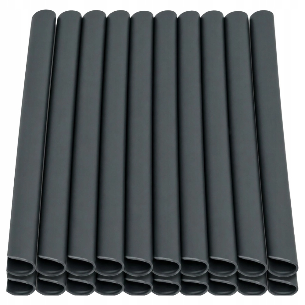 KLIPS DO TAŚMY OGRODZENIOWEJ ZACZEPY MONTAŻOWE OSŁONY ANTRACYT 19 cm 20 szt