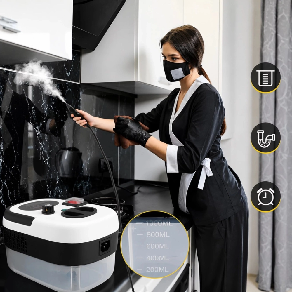 MYJKA PAROWA ODKURZACZ PAROWY PAROWNICA 2500W DO CZYSZCZENIA UNIWERSLANA