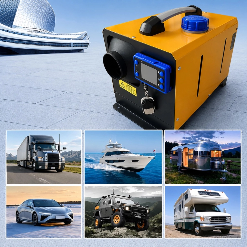 NAGRZEWNICA SPALINOWA DMUCHAWA OLEJOWA WEBASTO 8KW 12/24V BLUETOOTH