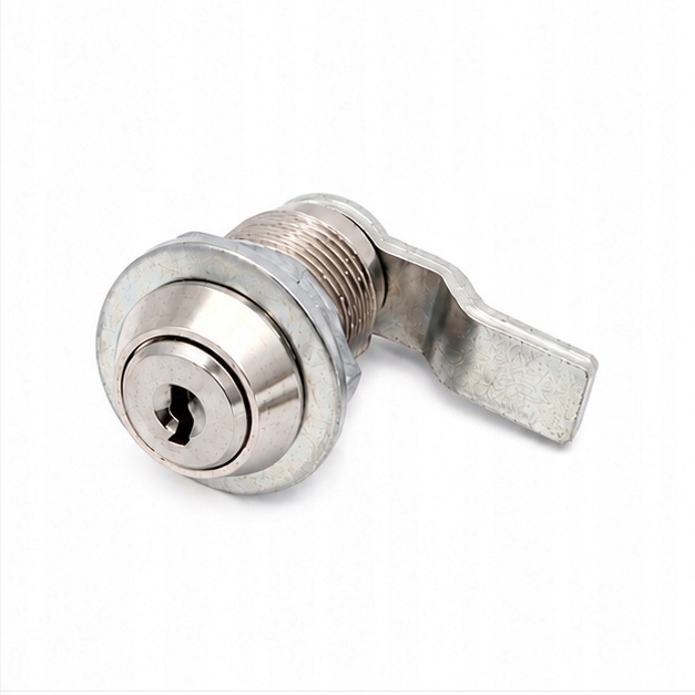 ZAMEK KASETOWY ZKP61-A1 UNIWERALNY CYLINDRYCZNY METALOWY NIKLOWANY