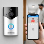 INTELIGENTNY WIDEODOMOFON DZWONEK BEZPRZEWODOWY Z KAMERĄ SMART WIFI PIR