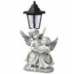 ANIOŁEK SOLARNY LAMPION ZNICZ DEKORACJA NA CMENTARZ DO OGRODU 33,5CM
