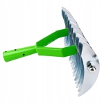 AERATOR WERTYKULATOR RĘCZNY GRABIE WAHADŁOWE DO TRAWY ZIEMI STALOWE 130cm