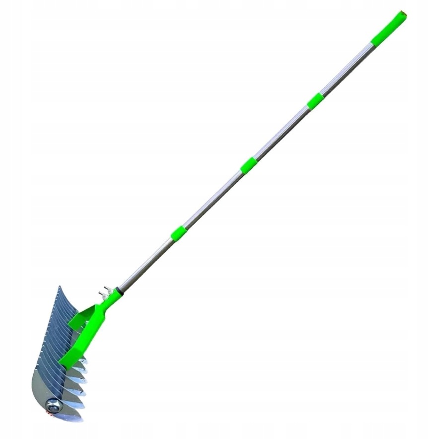 AERATOR WERTYKULATOR RĘCZNY GRABIE WAHADŁOWE DO TRAWY ZIEMI STALOWE 130cm