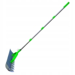 AERATOR WERTYKULATOR RĘCZNY GRABIE WAHADŁOWE DO TRAWY ZIEMI STALOWE 130cm