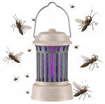 PRZENOŚNA LAMPA OWADOBÓJCZA UV NA MUCHY KOMARY ĆMY OWADY DO OGRODU NA TARAS