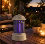 PRZENOŚNA LAMPA OWADOBÓJCZA UV NA MUCHY KOMARY ĆMY OWADY DO OGRODU NA TARAS