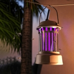 PRZENOŚNA LAMPA OWADOBÓJCZA UV NA MUCHY KOMARY ĆMY OWADY DO OGRODU NA TARAS