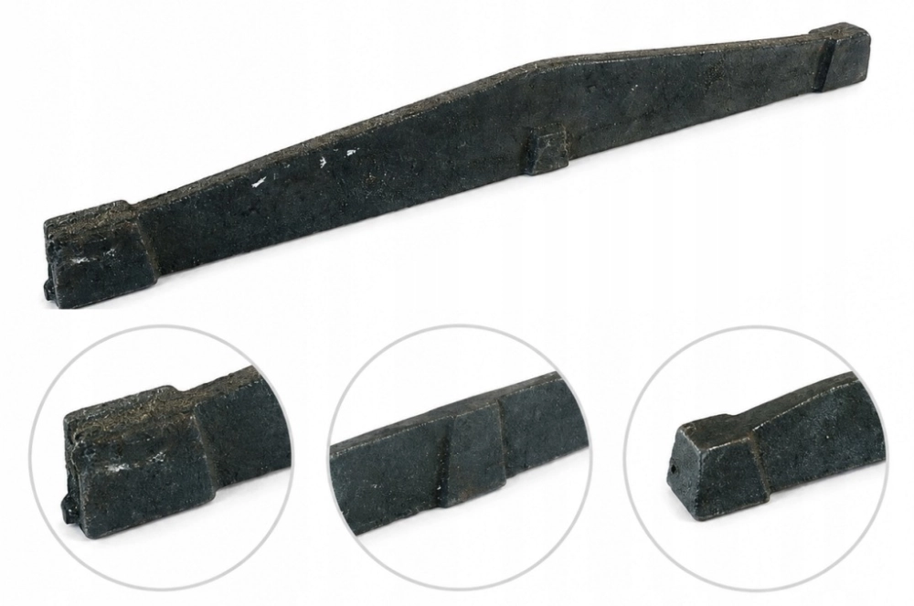 RUSZT ŻELIWNY BELKOWY 54 cm DO PIECÓW KOTŁÓW BELKA RUSZTOWNICA