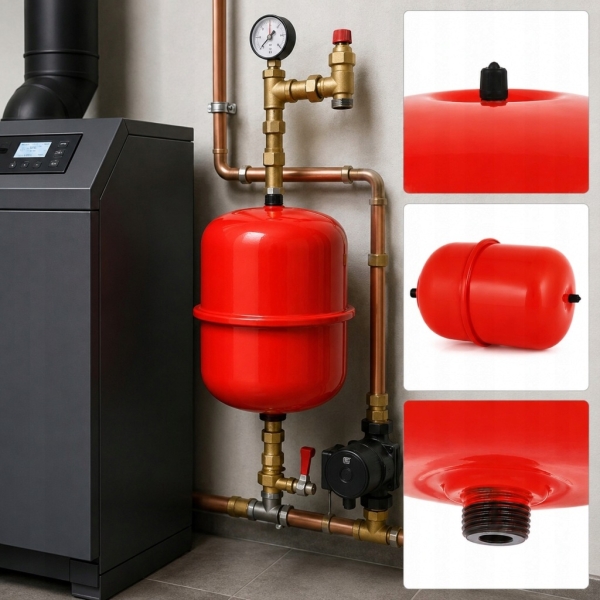 NACZYNIE PRZEPONOWE DO C.O. 35 L IBAIONDO ZBIORNIK DO INSTALACJ