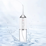 IRYGATOR DO ZĘBÓW DENTYSTYCZNY BEZPRZEWODOWY 4 KOŃCÓWKI 3 TRYBY 230 ml USB