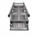 PODEST ROBOCZY ALUMINIOWY 130 x 41 x 60 cm 150 kg SKŁADANY PLATFORMA LEKKA