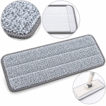 WKŁAD ZAPAS MOPA Z RZEPEM 32x12 cm MIKROFIBRA UNIWERSALNY NIE RYSUJE