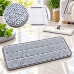 WKŁAD ZAPAS MOPA Z RZEPEM 32x12 cm MIKROFIBRA UNIWERSALNY NIE RYSUJE