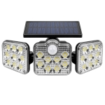 LAMPA SOLARNA OGRODOWA 138 LED ZEWNĘTRZNA Z CZUJNIKIEM RUCHU ZMIERZCHU