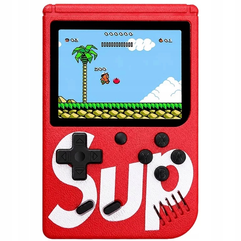 PRZENOŚNA MINI KONSOLA GAMEBOY RETRO PEGASUS GAME MARIO CONTRA 400 GIER