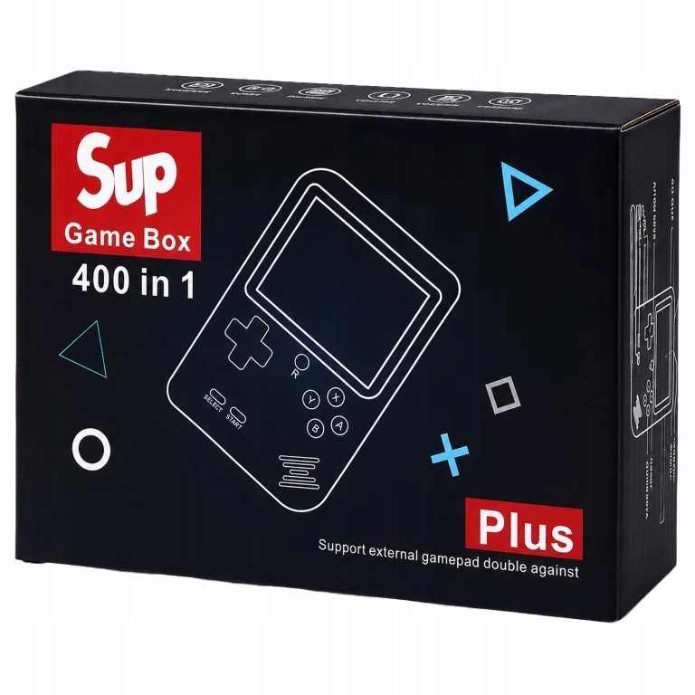 PRZENOŚNA MINI KONSOLA GAMEBOY RETRO PEGASUS GAME MARIO CONTRA 400 GIER