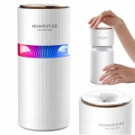 NAWILŻACZ POWIETRZA DYFUZOR DO SAMOCHODU Z LAMPKĄ PODŚWIETLENIEM LED 400ML