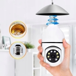 KAMERA IP BEZPRZEWODOWA WIFI ŻARÓWKA E27 30W DO MONITORINGU DOMU NIANIA