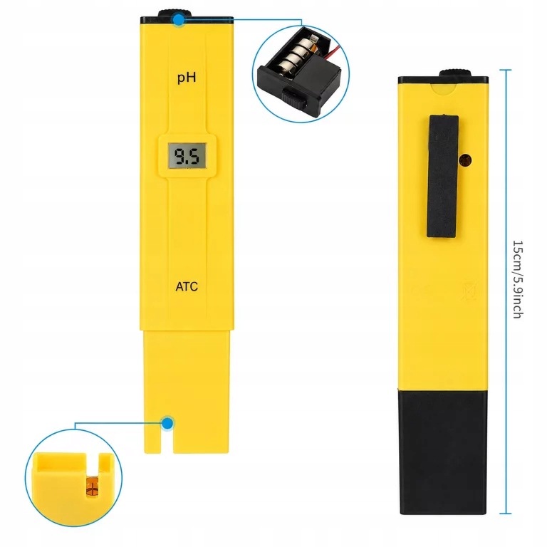 TESTER MIERNIK PH WODY CYFROWY ELEKTRONICZNY DO AKWARIÓW BASENÓW UPRAW