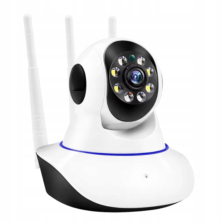 KAMERA BEZPRZEWODOWA OBROTOWA 360 NIANIA ELEKTRONICZNA WIFI DO MONITORINGU