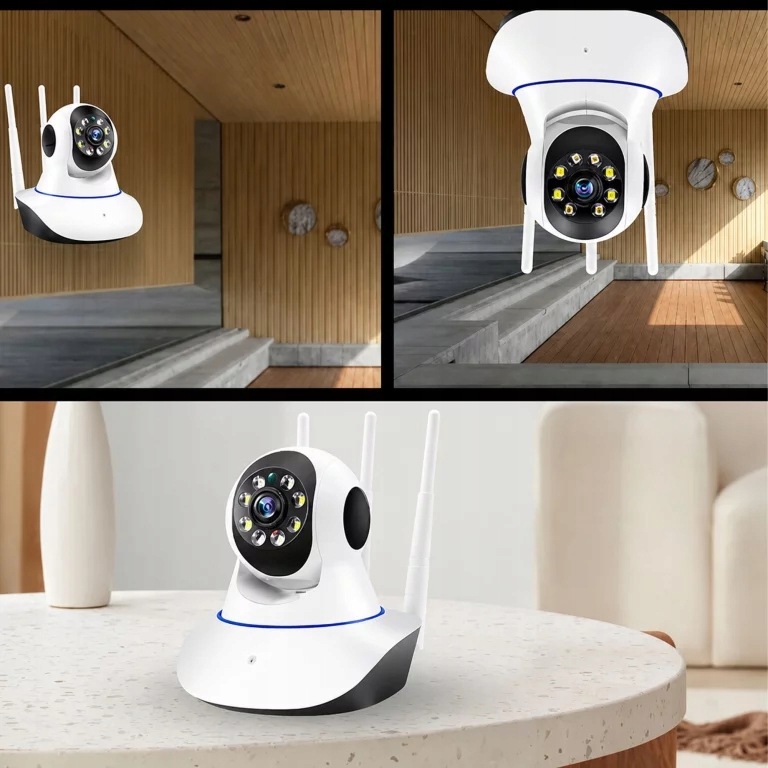KAMERA BEZPRZEWODOWA OBROTOWA 360 NIANIA ELEKTRONICZNA WIFI DO MONITORINGU