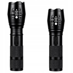 LATARKA TAKTYCZNA LED T6 WODOODPORNA WOJSKOWA 10W 200LM MOCNA ZOOM 300M