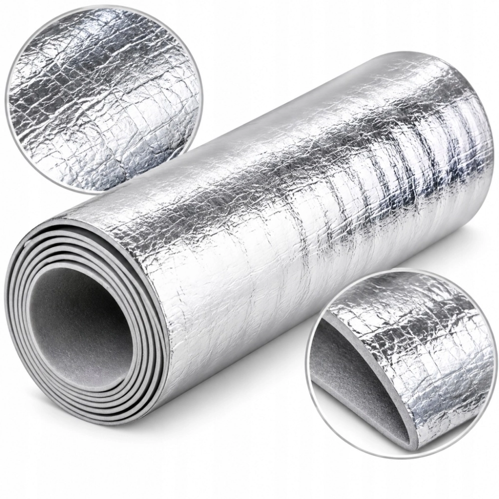 EKRAN ZAGRZEJNIKOWY GRZEJNIKOWY PIANKA 2,5 m / 50cm MATA ALUMINIOWA GRUBA