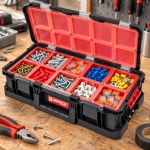 ORGANIZER NARZĘDZIOWY QBRICK TWO PLUS 14,3 L 9 POJEMNIKÓW MODUŁOWY