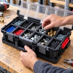 ORGANIZER NARZĘDZIOWY QBRICK TWO FLEX 5 REGULOWANYCH PRZEGRÓD MODUŁOWY