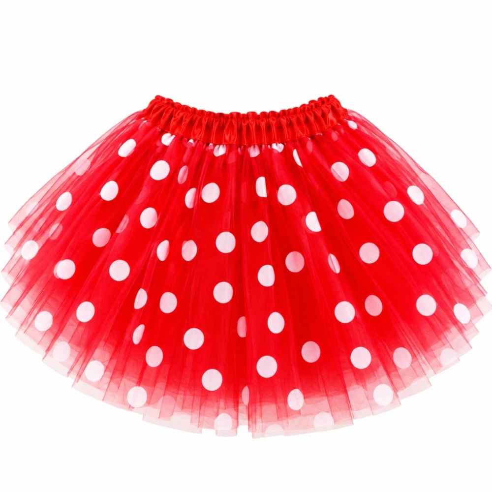STRÓJ MYSZKA MINNIE MIKI KOSTIUM SPÓDNICZKA OGON OPASKA USZY MUSZKA GROSZKI