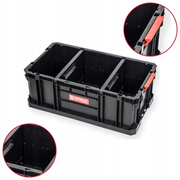 KUWETA NARZĘDZIOWA QBRICK TWO BOX 200 FLEX 2 REGULOWANE PRZEGRODY