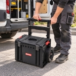 SKRZYNIA NARZĘDZIOWA QBRICK PRO CART PLUS 29 L KOŁA UCHWYT TELESKOPOWY