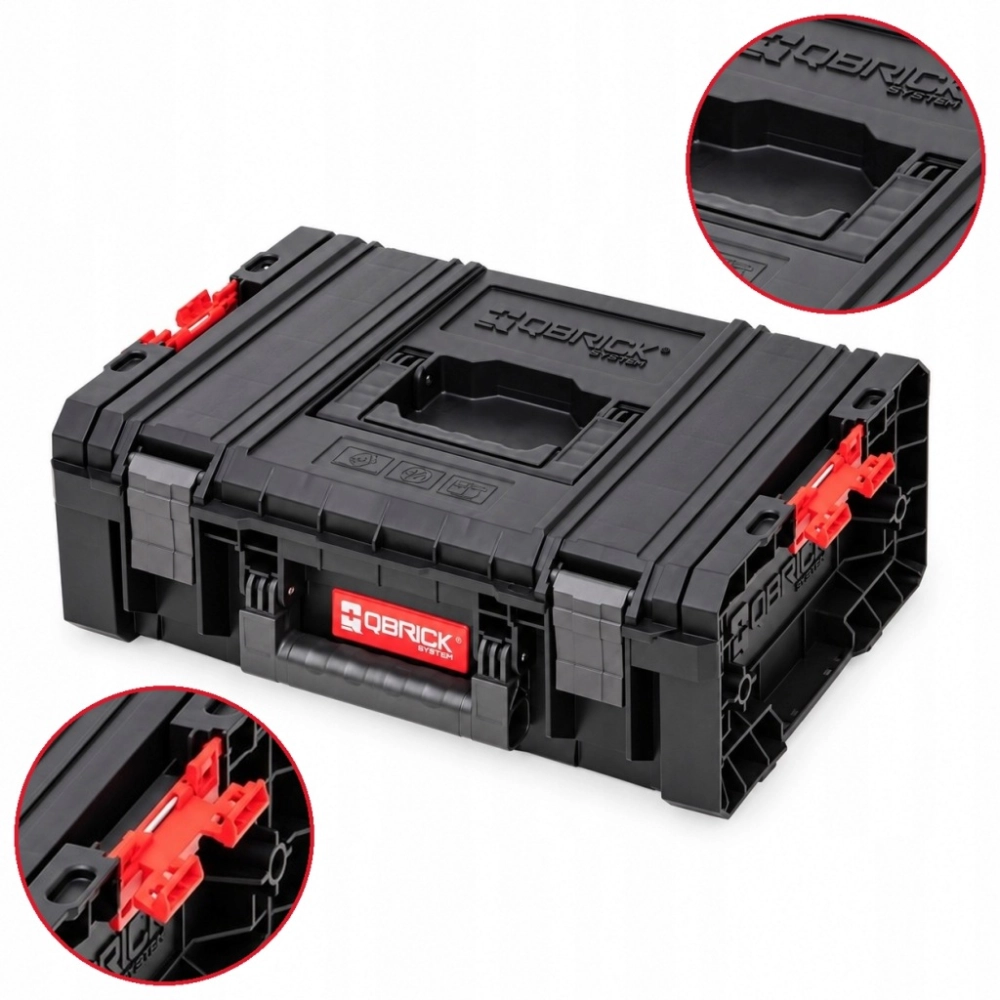 SKRZYNKA NARZĘDZIOWA QBRICK PRO TECHNIC 12 L MODUŁOWA TACKA ORGANIZACYJNA