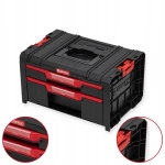 SKRZYNIA NARZĘDZIOWA QBRICK PRO EXPERT 2 SZUFLADY 10 KUBEŁKÓW ORGANIZER